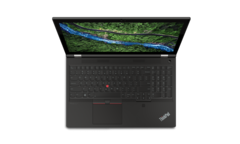 Lenovo ThinkPad P15 Gen 2 - Vista superior. (Fuente de la imagen: Lenovo)