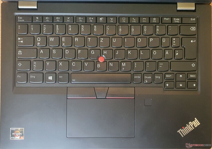 Área del teclado Lenovo L13 G2 AMD