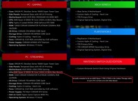 Especificaciones técnicas del Big O V3 (con corrección de la CPU). (Fuente de la imagen: Origin PC - editado)