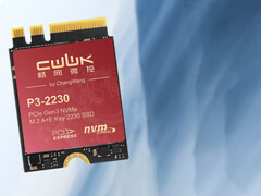 El SSD de CWWK. Imagen promocional con un degradado azul-blanco de fondo