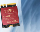 El SSD de CWWK. Imagen promocional con un degradado azul-blanco de fondo