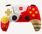 El mando Dual Sense de McDonald's y su idiosincrásico diseño. (Fuente de la imagen: Sony)