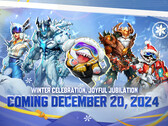 La nueva actualización Celebración de invierno de Marvel Rivals también incluirá el "Festival de salpicaduras de invierno de Jeff", un modo de juego completamente nuevo. (Fuente de la imagen: Marvel Rivals)