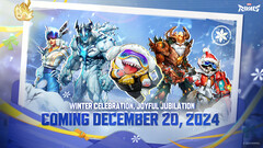 La nueva actualización Celebración de invierno de Marvel Rivals también incluirá el "Festival de salpicaduras de invierno de Jeff", un modo de juego completamente nuevo. (Fuente de la imagen: Marvel Rivals)