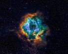 Una imagen que muestra la nebulosa Roseta.