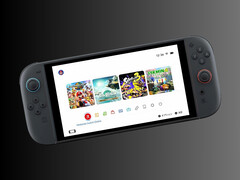 Menú de inicio de Nintendo Switch 2 (Fuente de la imagen: Nintendo of America con modificaciones)