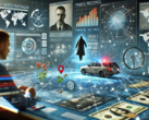 Los detectives pueden utilizar la IA para analizar años de datos en busca de casos antiguos sin resolver. (Fuente de la imagen: Dall-E 3)