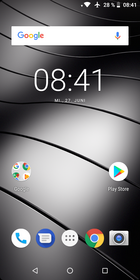 Gigaset GS185: Pantalla de inicio Android