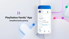 Material gráfico promocional de la nueva PlayStation Family App de Sony disponible en iOS y Android. (Fuente de la imagen: PlayStation Blog)