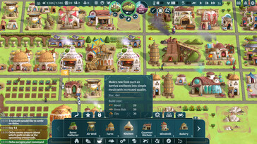 En la imagen: una captura de pantalla del juego «The Wandering Village».