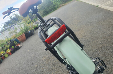 Luz trasera en la Touroll B2 e-bike