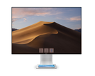 Estos primeros renders del Huawei MateView muestran un monitor 3:2 con biseles delgados y un cargador inalámbrico incorporado. (Imagen: Weibo - editado)