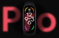 La Xiaomi Band 7 Pro podría venir con una batería más grande (+70 mAh) que la Band 7 normal. (Fuente de la imagen: Xiaomi Band 7 - editado)