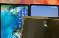 La cámara bajo la pantalla del Xiaomi Mi Mix 4 se oculta durante los juegos y en la pantalla de inicio. (Fuente de la imagen: Digital Chat Station - editado)