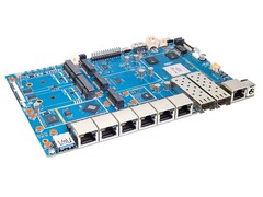 BPI-R4 Pro: Nuevo ordenador monoplaca con muchas opciones de conectividad en red. (Fuente de la imagen: Banana Pi)