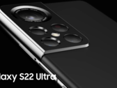 Un nuevo render de Galaxy S22 Ultra. (Fuente: LetsGoDigital)
