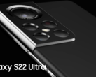 Un nuevo render de Galaxy S22 Ultra. (Fuente: LetsGoDigital)
