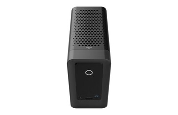 La caja Magnus One tiene orificios para un mejor flujo de aire y refrigeración (Fuente de la imagen: Zotac)