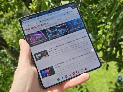 La pantalla interna del Galaxy Z Fold5