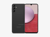 Un render de "2023 Galaxy A". (Fuente: OnLeaks x GizNext)