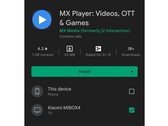 Una actualización Android pantalla de instalación de la aplicación. (Fuente: Reddit)