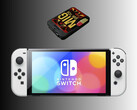 Nintendo Switch OLED fotografiada debajo de MIG Switch (Fuente de la imagen: Amazon con ediciones)