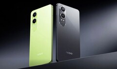 El Oppo K12x está disponible opcionalmente en un llamativo color verde. (Imagen: Google)