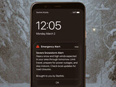 Alerta de emergencia de Starlink Mobile