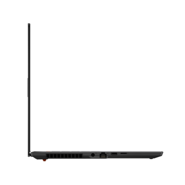 Asus Vivobook Pro 16X - Negro - Puertos izquierdos. (Fuente de la imagen: Asus)