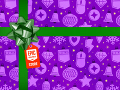 El próximo juego misterioso de Epic Games no contiene ninguna pista sobre su contenido. (Fuente de la imagen: Epic Games Store)