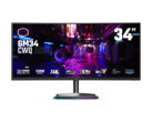 Cooler Master lanza los monitores curvos para juegos GM27-CFX y GM34-CWQ, cada uno con una cobertura DCI-P3 del 98% (Fuente: Cooler Master)