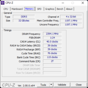CPU-Z - Memoria