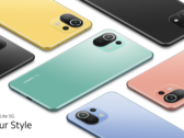 Xiaomi ha lanzado simultáneamente el Mi 11 Lite y el Mi 11 Lite 5G con chasis y pantallas idénticas. (Fuente de la imagen: Xiaomi)
