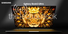 El supuesto Samsung Galaxy Book 3 Ultra. (Fuente de la imagen: TheTechOutlook)
