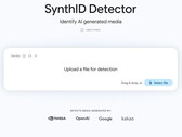 Sitio web de Google SynthID Detector