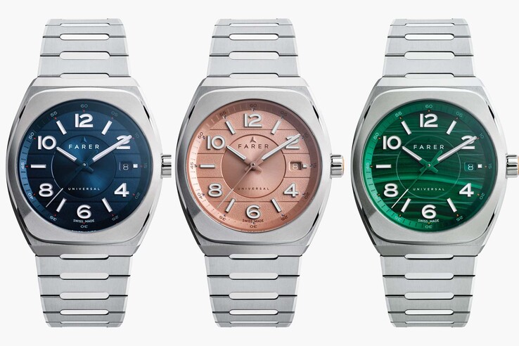 La Farer Integra está disponible en las variantes de esfera Viridis, Perlarum, Tenebris y Cuprum (Fuente de la imagen: Farer)