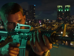 Una captura de pantalla del tráiler de Grand Theft Auto VI que muestra al protagonista masculino Jason Duval (fuente de la imagen: Rockstar Games)