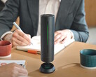 El altavoz Wave de Insta360 puede crear resúmenes y transcripciones de reuniones de oficina y, opcionalmente, responder a preguntas sobre las reuniones mediante IA. (Fuente de la imagen: Insta360)