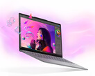 En la imagen, el Lenovo Yoga Slim 7i Aura Edition sobre fondo blanco.