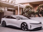 El deportivo Lucid Air podría contar con un modelo de gama alta extremadamente potente, con 1.600 CV (Imagen: Lucid Motors)