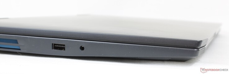 Izquierda: USB-A 3.2 Gen. 1, auriculares de 3,5 mm