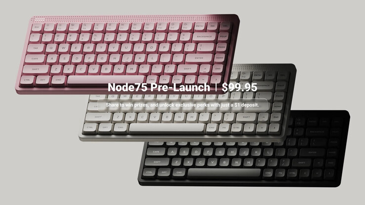 Oferta previa al lanzamiento de NuPhy Node75. (Fuente de la imagen: NuPhy)