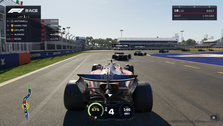 F1 25 con Path Tracing desactivado (fuente de la imagen: Anil Ganti, Notebookcheck)