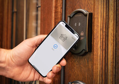 La cerradura de cerrojo inteligente Wi-Fi Encode Plus de Schlage funciona con la función Home Key de Apple. (Fuente de la imagen: Schlage)