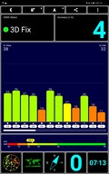 Prueba de GPS al aire libre