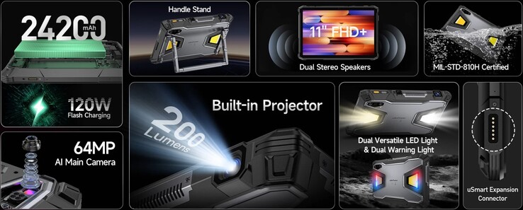 Especificaciones del Ulefone Armor Pad 5 Ultra (Fuente de la imagen: Ulefone)