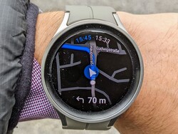 El Galaxy Watch5 Pro navega de forma fiable con Google Maps