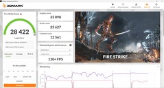 3DMark Fire Strike en modo Full Speed