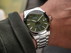 Los relojes EFV-160D de Casio (en la imagen) tienen una esfera Clous de Paris. (Fuente de la imagen: Casio)