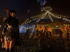 Una captura de pantalla de Crimson Desert ejecutándose en PC